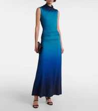 Simkhai Aldina ombr√É¬© jersey midi dress