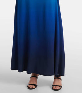 Simkhai Aldina ombr√É¬© jersey midi dress