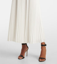 Simkhai Arie strapless faux leather midi dress