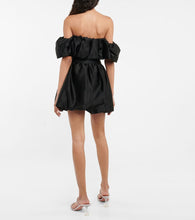 Simkhai Astoria off-shoulder satin minidress