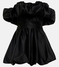 Simkhai Astoria off-shoulder satin minidress. Simkhai Astoria 露肩缎面迷你连衣裙