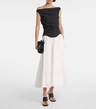 Simkhai Cersei cotton poplin midi dress