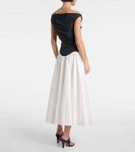 Simkhai Cersei cotton poplin midi dress