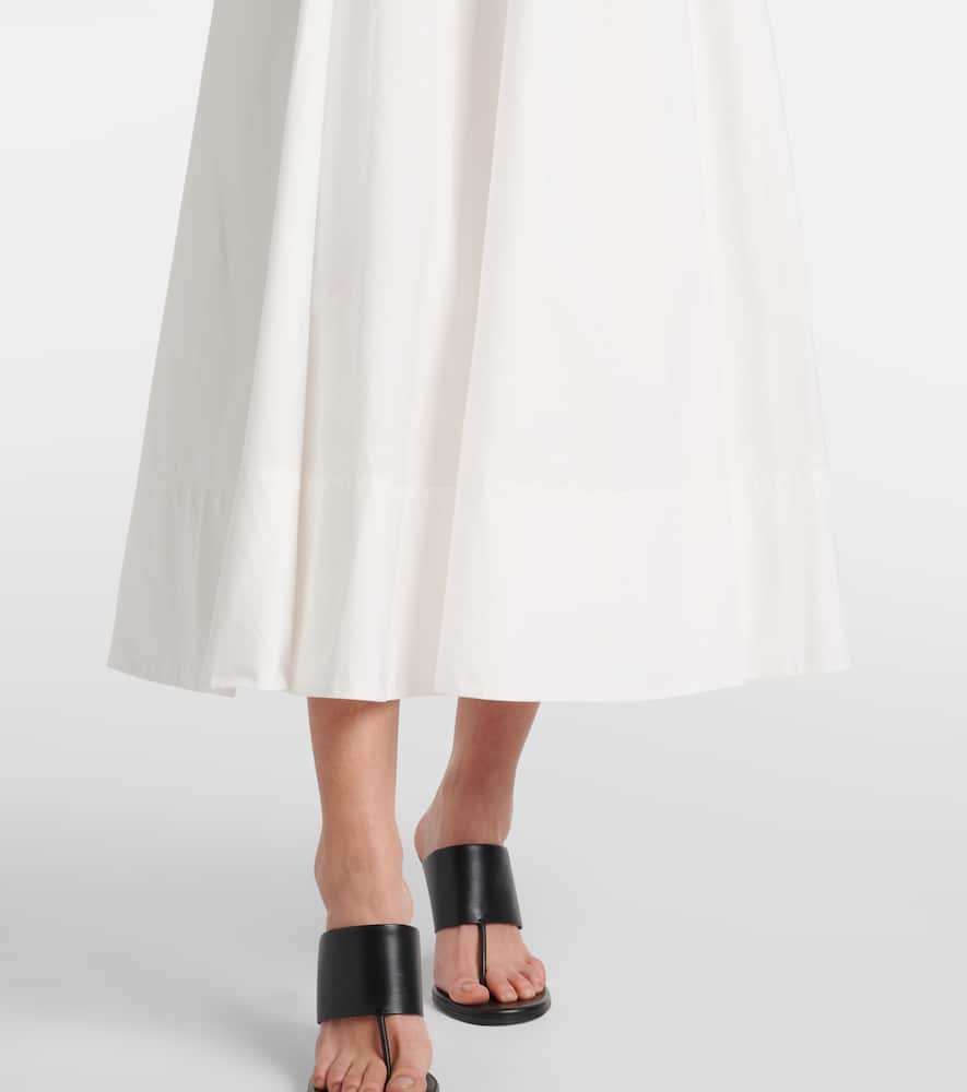 Simkhai Cersei cotton poplin midi dress