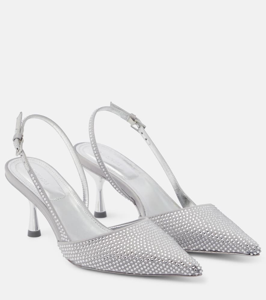 Simkhai Dylan embellished slingback pumps