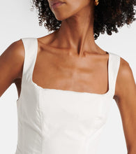 Simkhai Juni cotton-blend poplin minidress