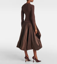 Simkhai Kenlie gathered midi dress