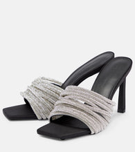 Simkhai Lena crystal-embellished high sandals