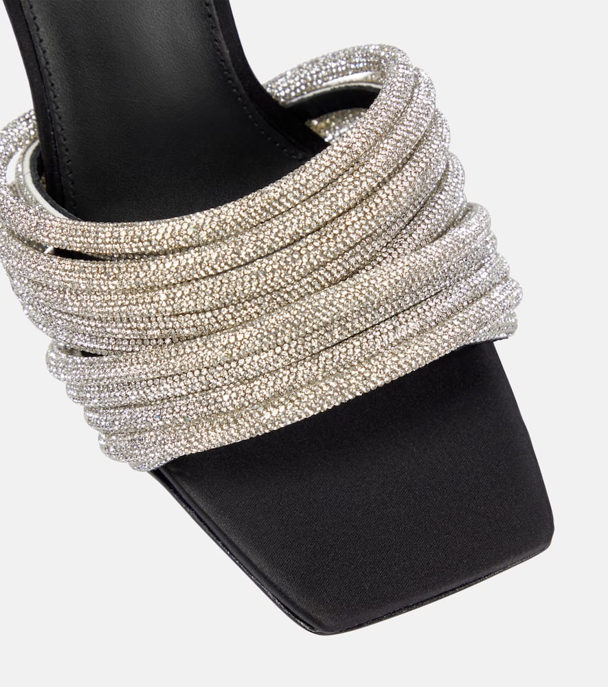 Simkhai Lena crystal-embellished high sandals
