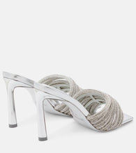 Simkhai Lena crystal-embellished mules