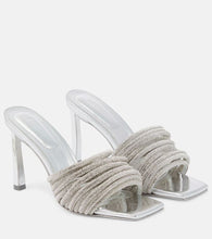 Simkhai Lena crystal-embellished mules