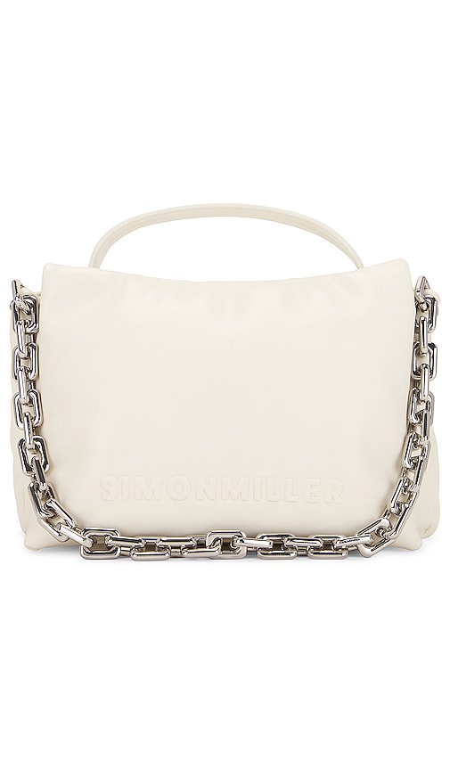 Simon Miller Linked Turnover Bag in Ivory - Simon Miller - Sac Turnover lié en ivoire - Simon Miller 象牙色联结周转包 - Simon Miller Linked Turnover Bag in Elfenbein - Simon Miller 링크드 턴오버 백 아이보리 색상 - Borsa Turnover Linked di Simon Miller in avorio