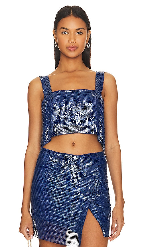 Simon Miller Missy Top in Blue - Simon Miller - Haut Missy en bleu - Simon Miller Missy 蓝色上衣 - Simon Miller Missy Top in Blau - Simon Miller 미시 탑 - Top Missy di Simon Miller in blu