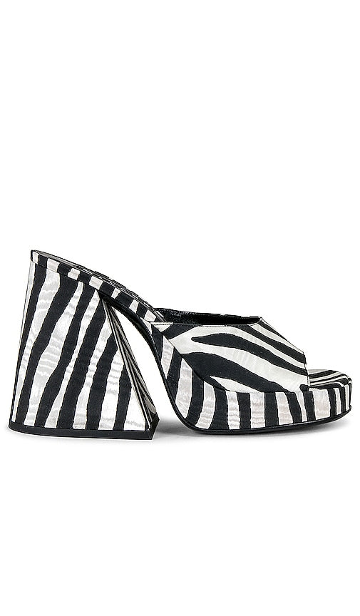 Simon Miller Slice Mule in Black,White - Simon Miller - Mules Slice en Noir, Blanc - Simon Miller Slice Mule 黑色、白色 - Simon Miller Slice Mule in Schwarz, Weiß - Simon Miller 슬라이스 뮬 블랙, 화이트 색상 - Simon Miller Slice Mule in bianco e nero