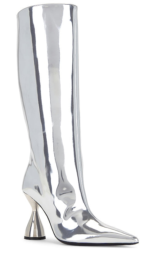 Simon Miller Verner Boot in Metallic Silver