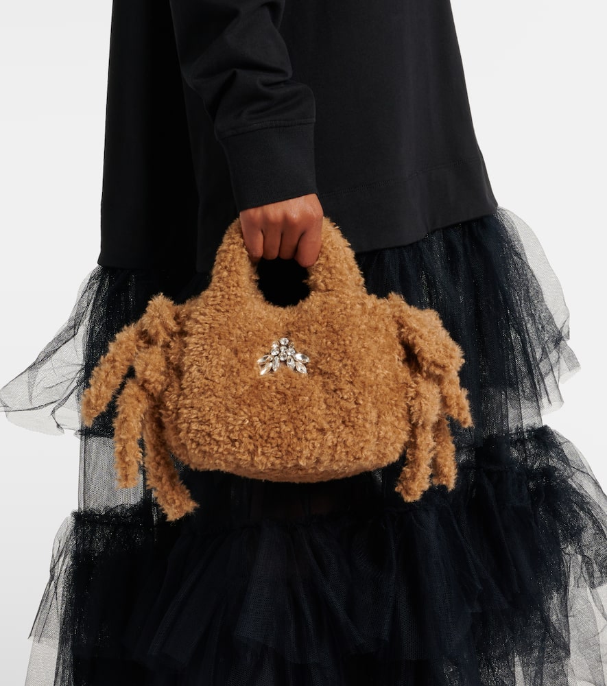 Simone Rocha Baby Egg teddy tote bag