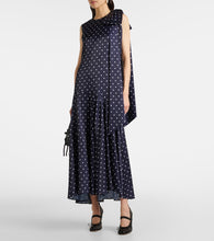Simone Rocha Bow-detail polka-dot maxi dress