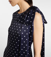 Simone Rocha Bow-detail polka-dot maxi dress