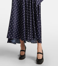 Simone Rocha Bow-detail polka-dot maxi dress