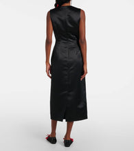 Simone Rocha Bow-detail satin midi dress