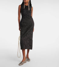 Simone Rocha Classic pleated metallic leather ballet flats