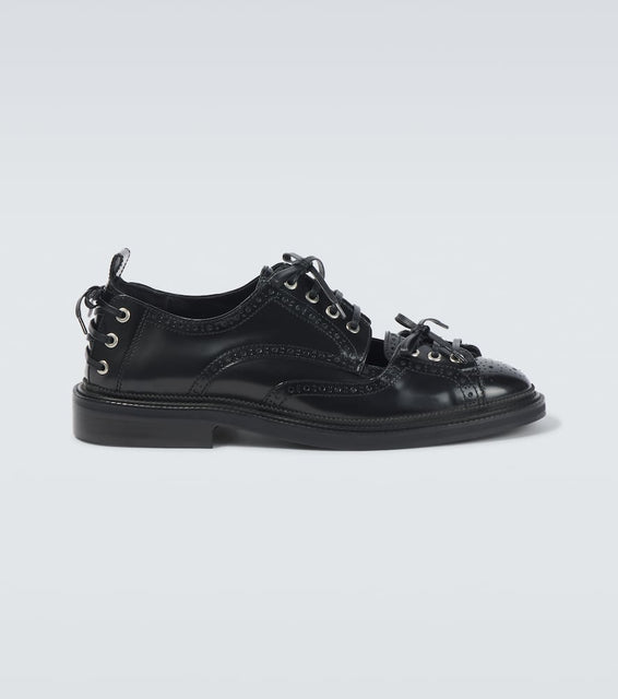 Simone Rocha Cutout leather brogues
