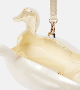 Simone Rocha Duck faux pearl clutch
