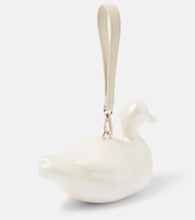 Simone Rocha Duck faux pearl clutch