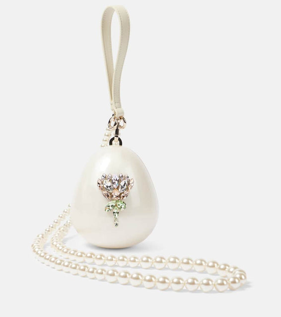 Simone Rocha Egg Micro embellished clutch. Shop Simone Rocha Clutches for women now.