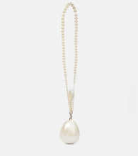 Simone Rocha Egg embellished clutch