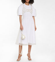 Simone Rocha Egg embellished clutch