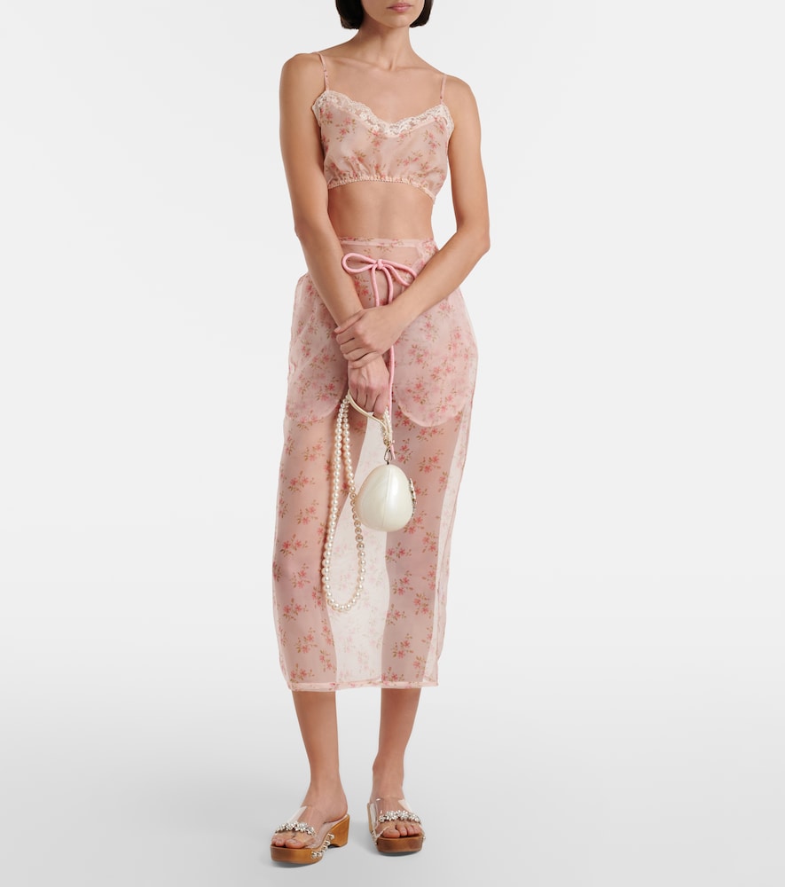 Simone Rocha Embellished PVC clogs