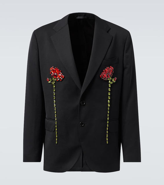 Simone Rocha Embellished blazer