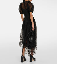 Simone Rocha Embellished lace midi dress