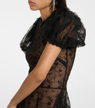 Simone Rocha Embellished lace midi dress