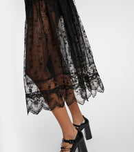 Simone Rocha Embellished lace midi dress