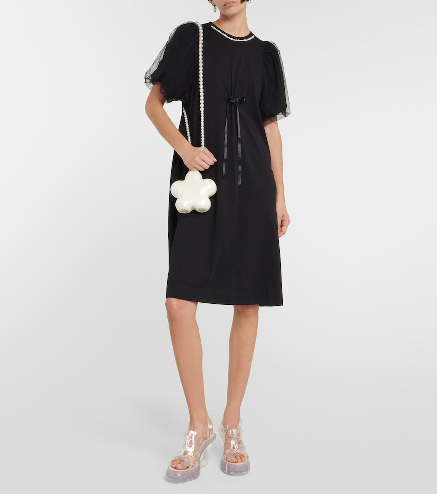 Simone Rocha Embellished midi dress