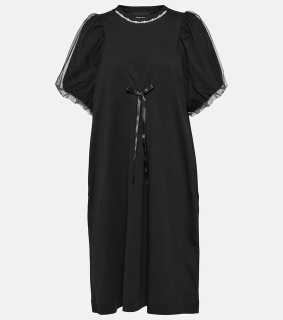 Simone Rocha Embellished midi dress