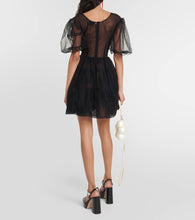 Simone Rocha Embellished tulle minidress