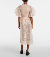 Simone Rocha Embroidered midi dress