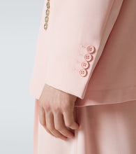 Simone Rocha Floral crystal-embellished blazer