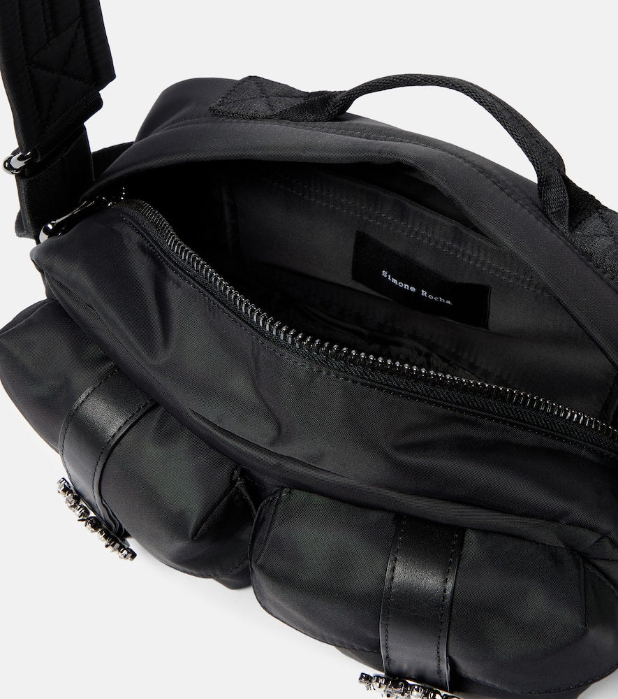 Simone Rocha Lace Up Military backpack