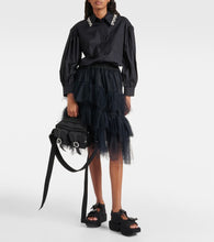Simone Rocha Lace Up Military backpack