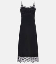 Simone Rocha Lace-trimmed slip dress
