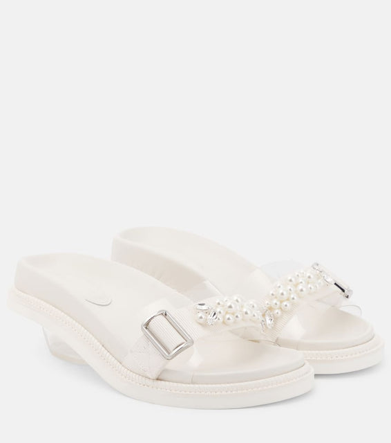 Simone Rocha Leather slides
