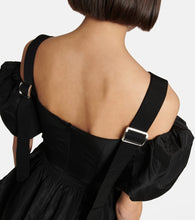 Simone Rocha Puff-sleeve taffeta minidress