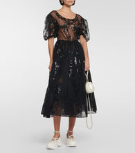Simone Rocha Sequined tulle gown