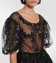 Simone Rocha Sequined tulle gown