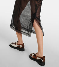 Simone Rocha Sheer tulle pencil skirt