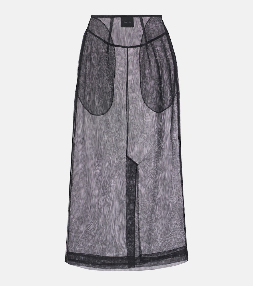 Simone Rocha Sheer tulle pencil skirt - Simone Rocha 薄纱铅笔裙